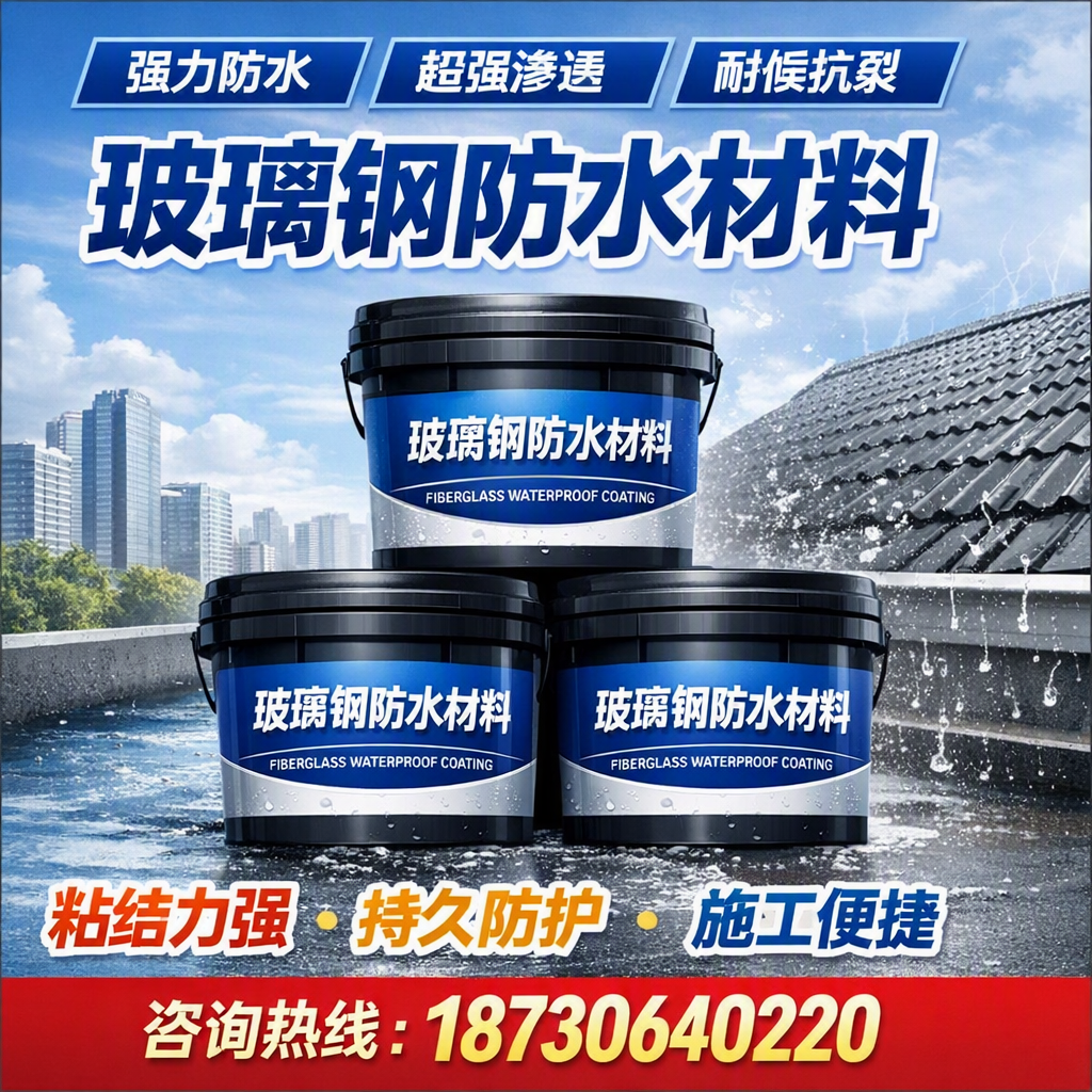 了解玻璃钢防水材料的市场趋势，忻州 企业不可不知